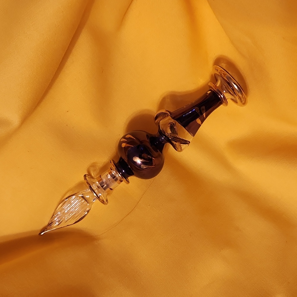 Vintage Crystal Perfume Bottle